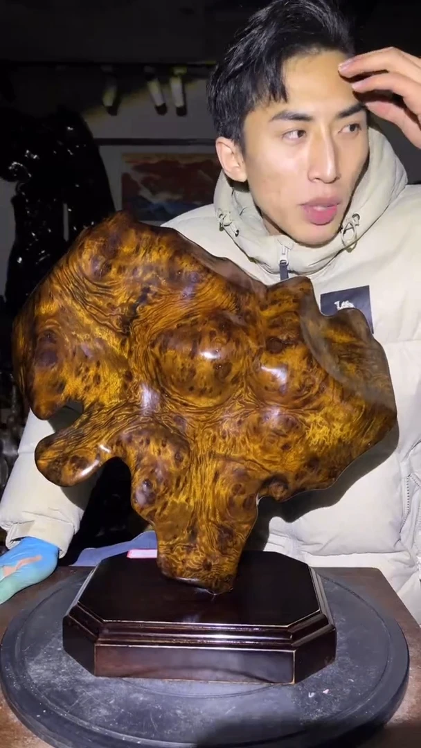 【闪购商品】金丝楠木艺金丝楠木自然摆件