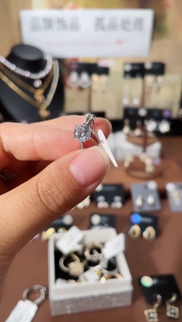 合金925银锆石7516