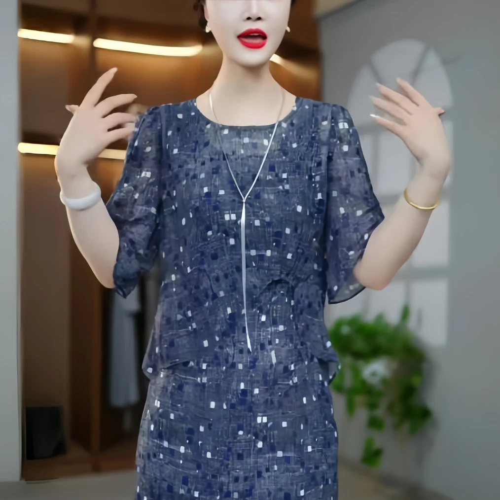 2025夏季新款设计感气质显瘦薄款防晒罩衫无袖连衣裙休闲两件套装