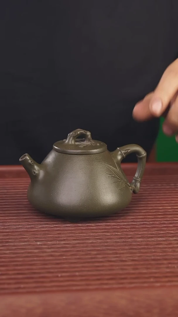 茶壶紫砂200cc顾氏手工紫砂