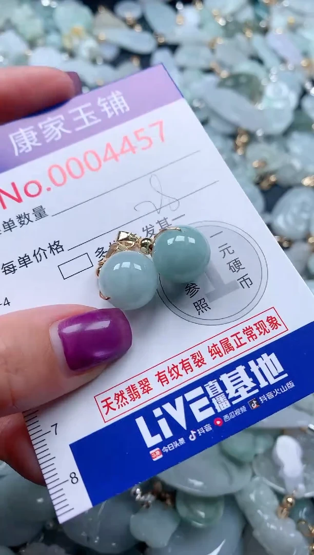 颈饰未镶嵌翡翠4457