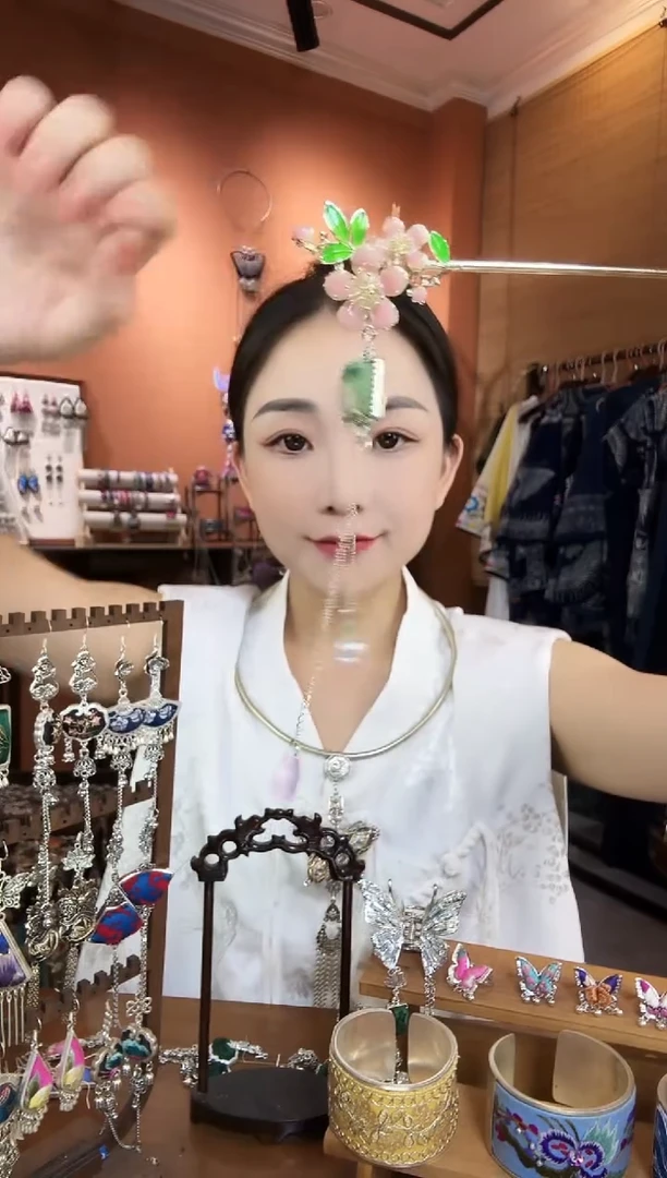 刺绣纯手工民族风发簪