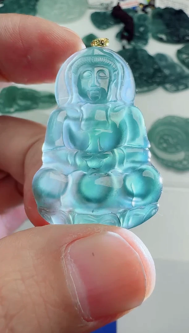 【闪购商品】翡翠吊坠(不含链)未镶嵌1