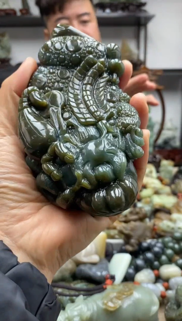 【闪购商品】和田玉摆件未镶嵌1