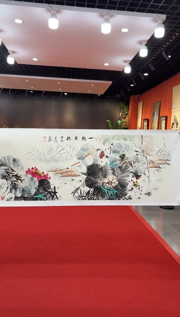 【闪购商品】国画道一老师亲笔绘画作品B143
