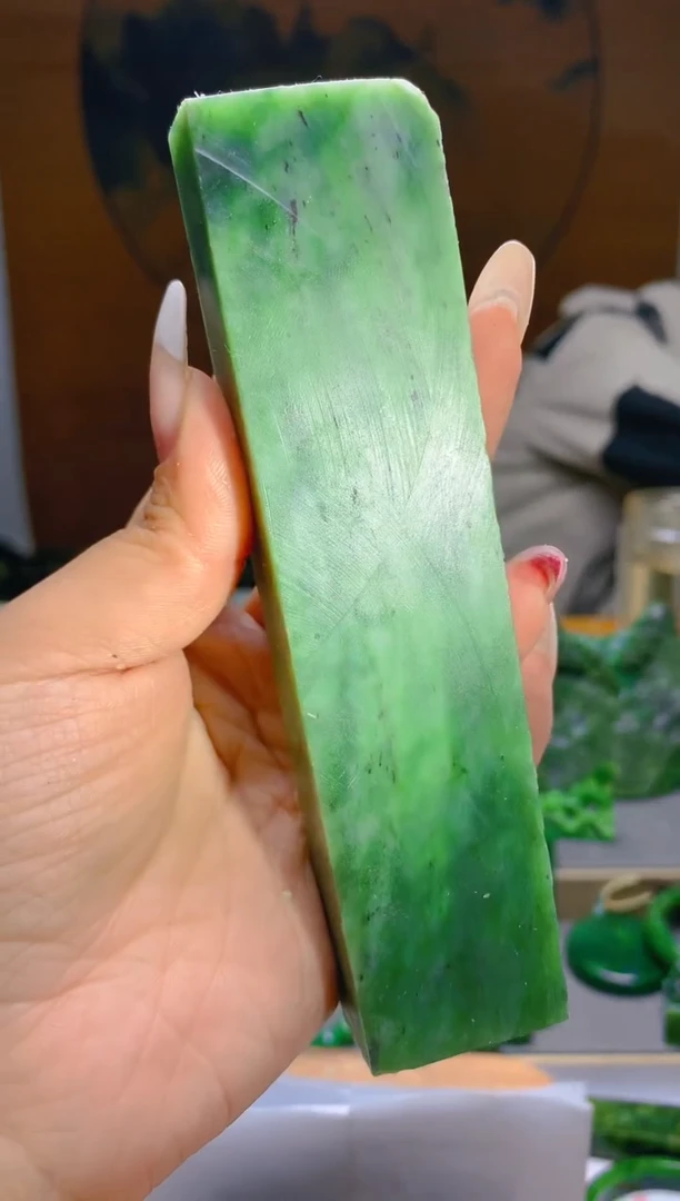【闪购商品】和田玉（碧玉）珠宝半成品未镶嵌1