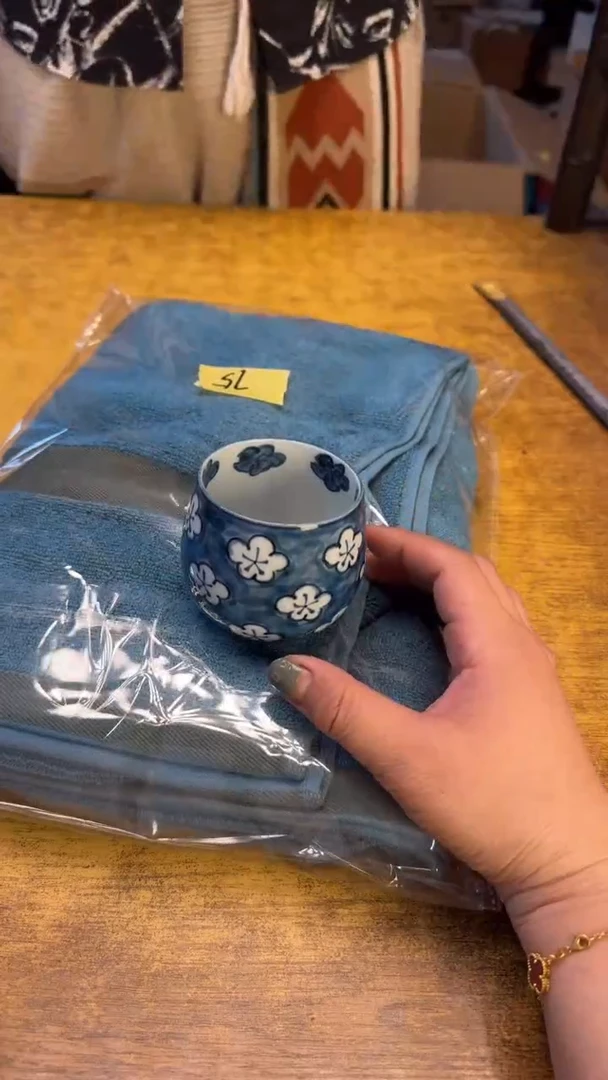 瓷器瓷器瑕疵瑕疵75蓝碗