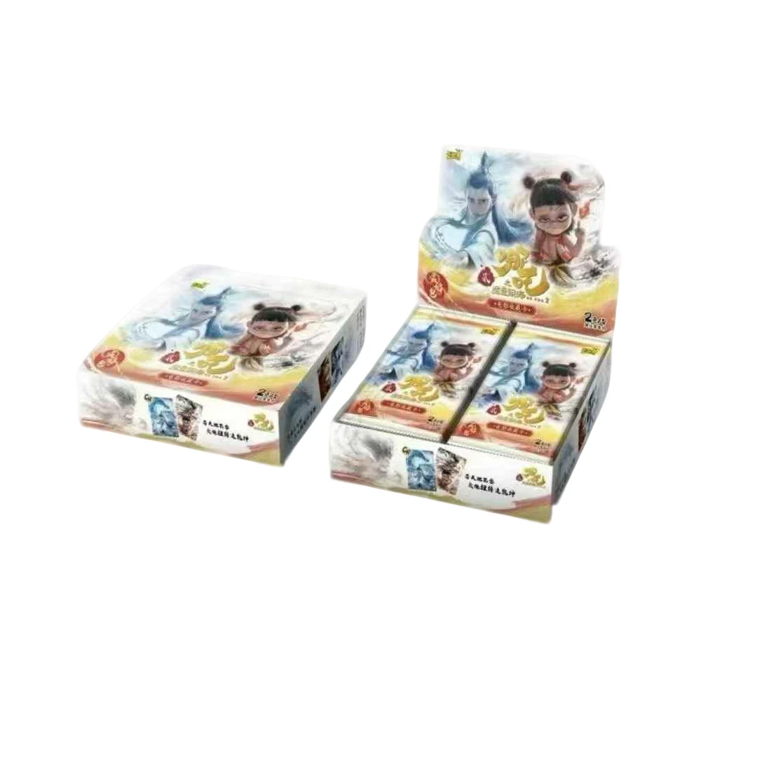 【拆盒】哪吒之魔童闹海-灵焰包卡牌盲盒直播代拆