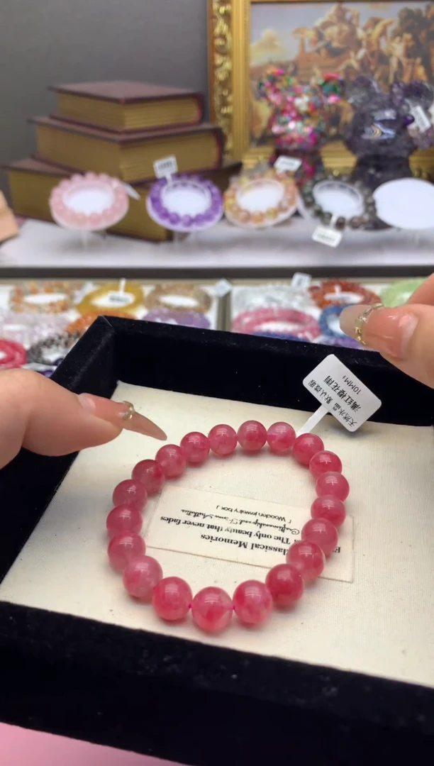 【闪购商品】水晶手串未镶嵌满红樱花雨10+