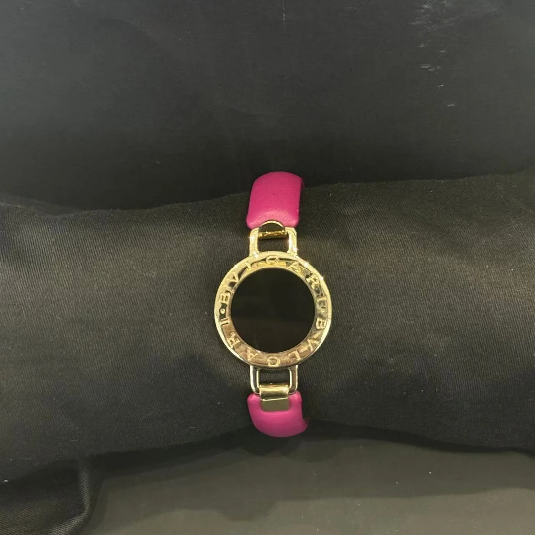 95新 BVLGARI/宝格丽 安洁利 宝格丽 小粉手镯