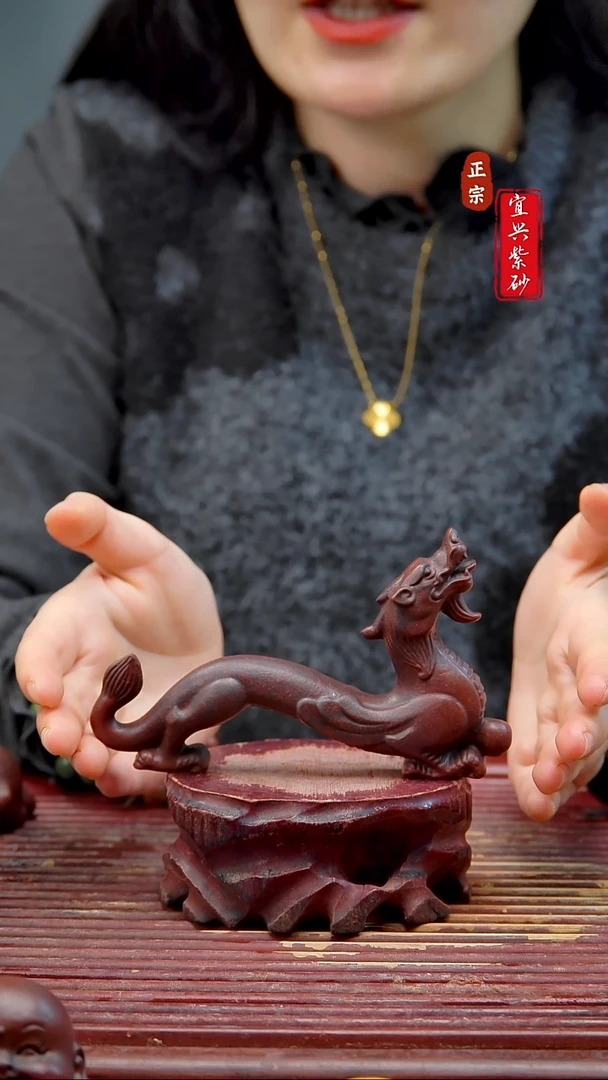 紫砂宜兴紫砂茶宠摆件
