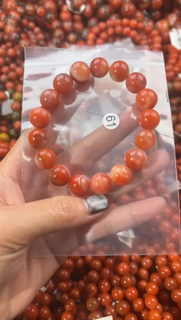 未镶嵌手串南红玛瑙12+