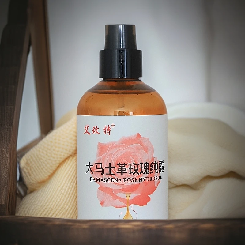 大马士革玫瑰纯露补水保湿爽肤水提亮肤色湿敷