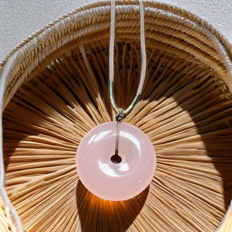 【姚琛专属】古法藕粉平安扣A156 -JC-2A