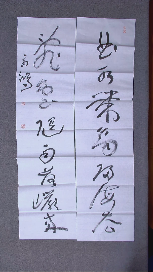 书法王高生 福建漳州 四尺对联