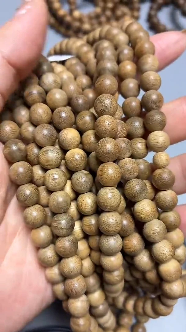 沉香手串达拉干圆珠长串0.8多样性发其一