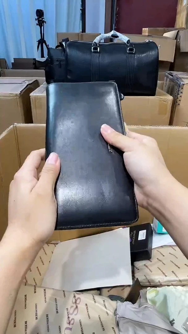 牛皮（革）韩爵绅士包包皮具704