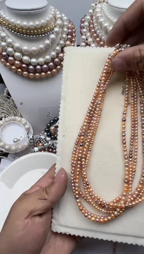 【闪购商品】淡水珍珠颈饰未镶嵌1