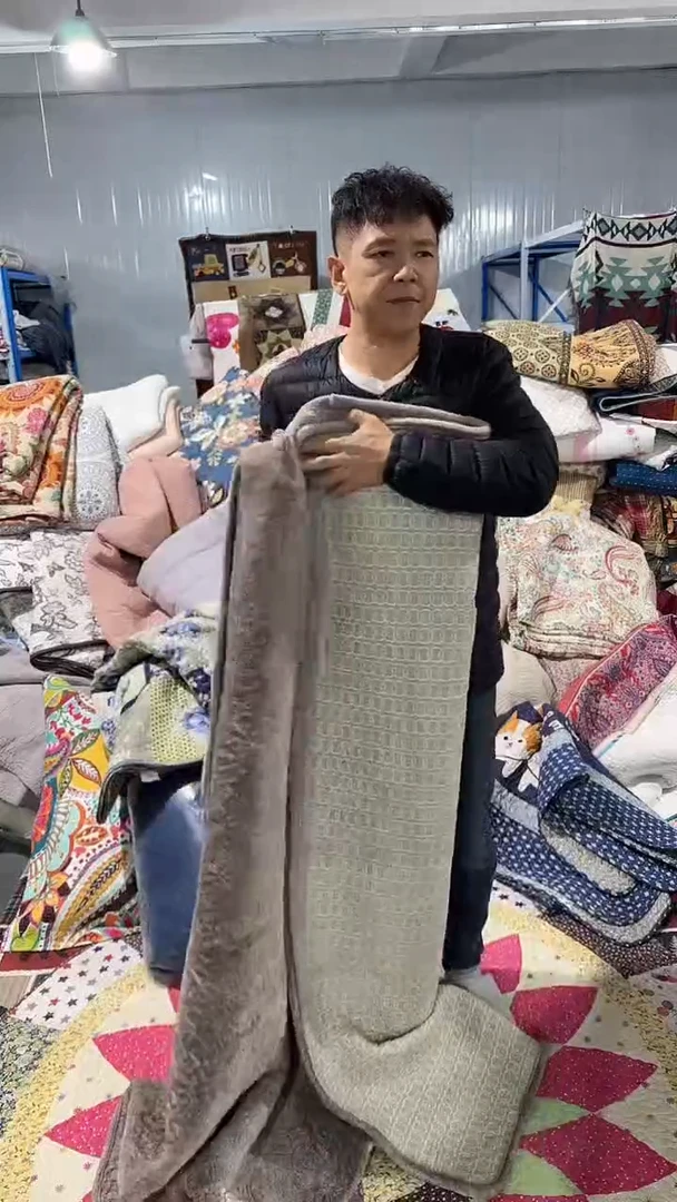 棉4号一面绒一面棉160*160