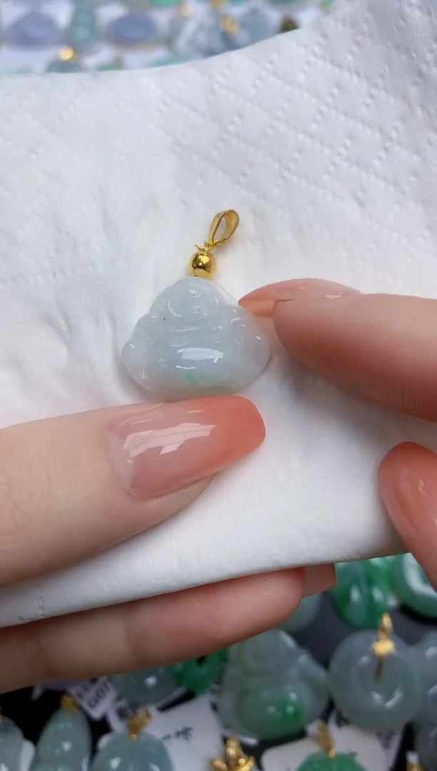 【闪购商品】翡翠颈饰未镶嵌天然缅甸翡翠A货