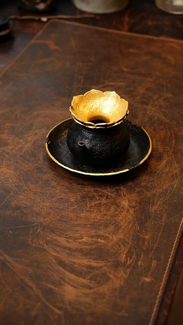【闪购商品】冉物精工锡打投茶器