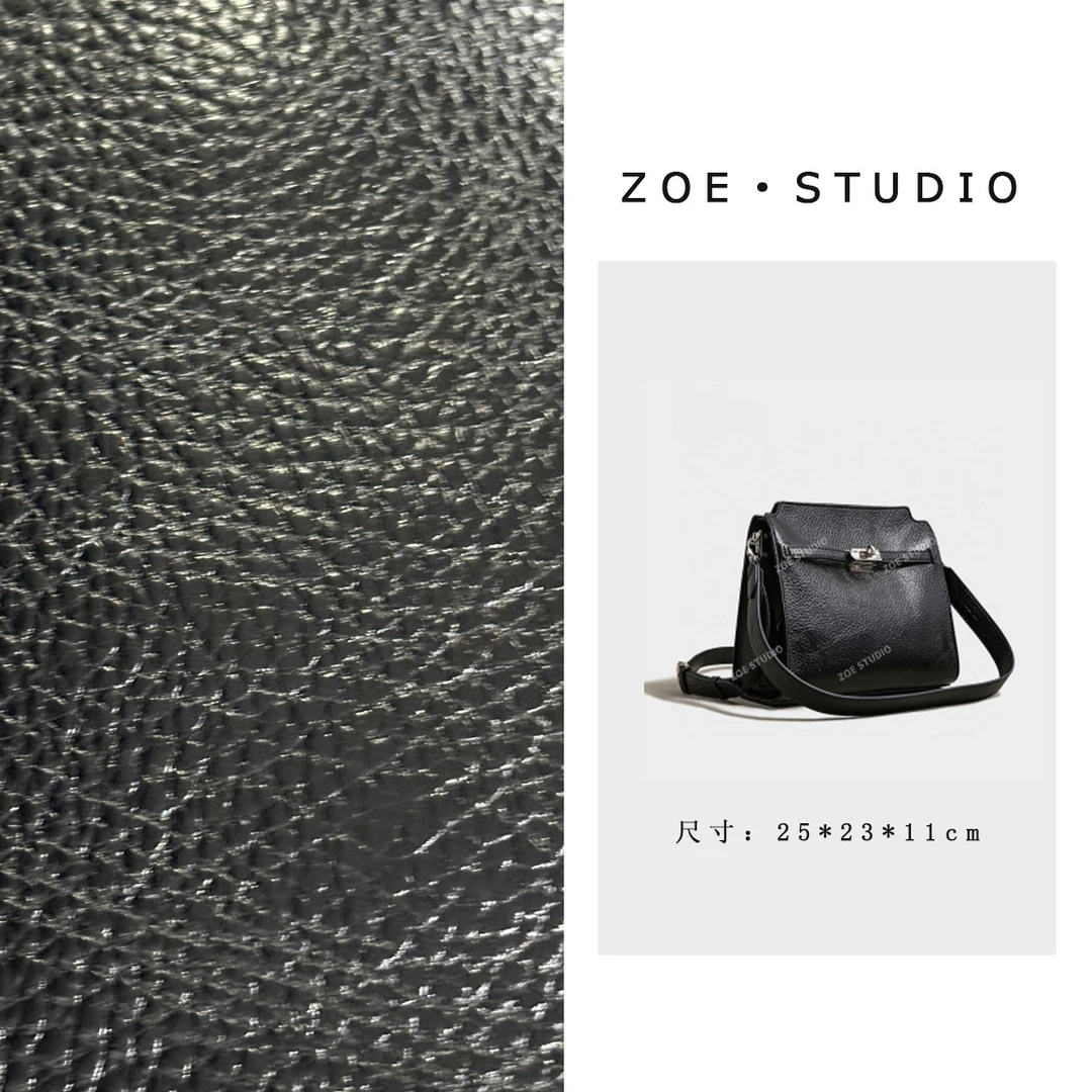 【佐伊甄选】SK-62760-黑色轻奢女士经典小众斜挎斜跨包包