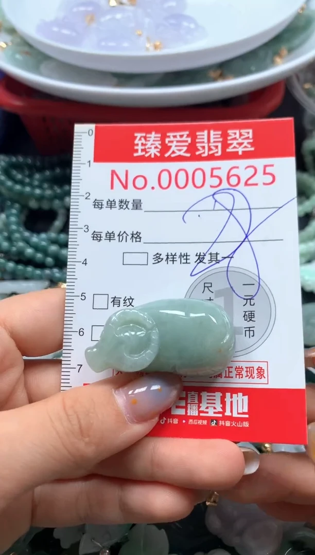 翡翠未镶嵌颈饰5625