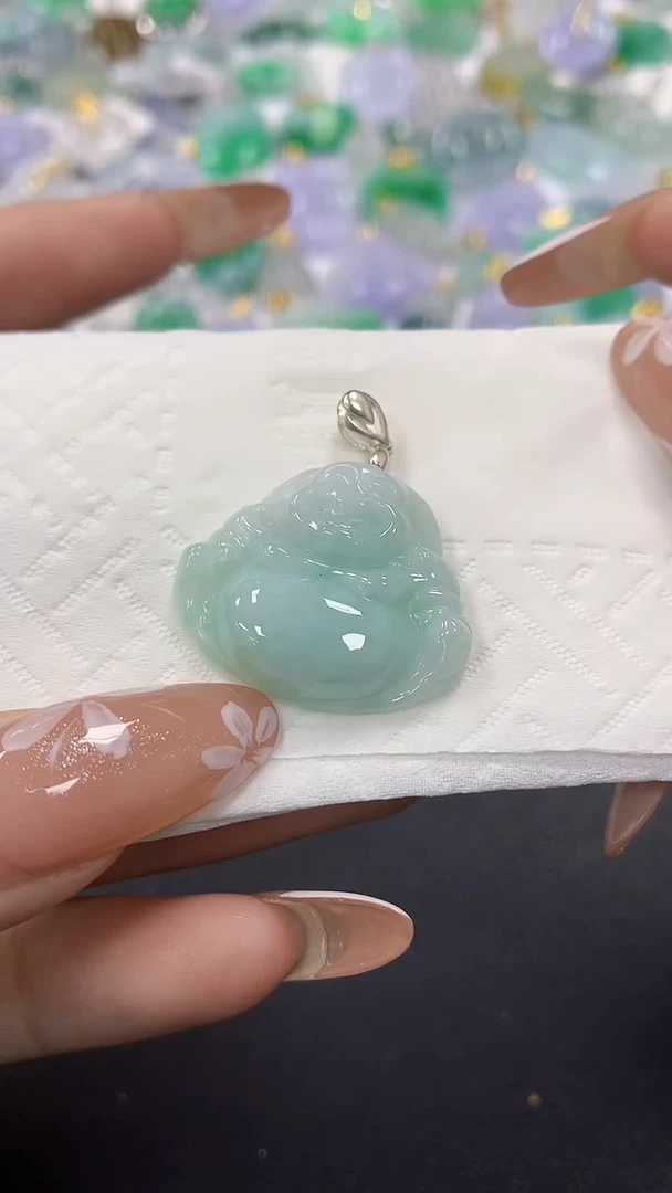 颈饰未镶嵌翡翠a货假一赔三支持复检百元上9元证书费自理