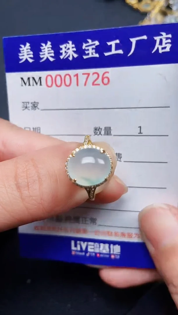 翡翠银S925镶嵌颈饰1726