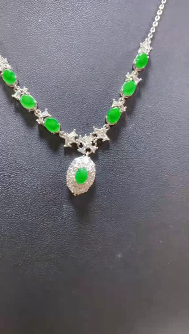 颈饰未镶嵌翡翠多样性发一