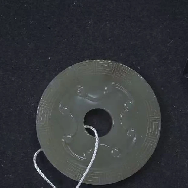 清代和田玉玉璧