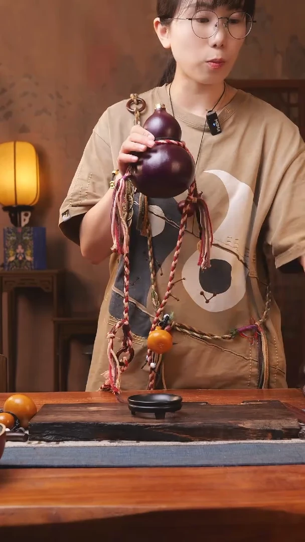 407号精品大漆葫芦防腐防渗装水茶酒