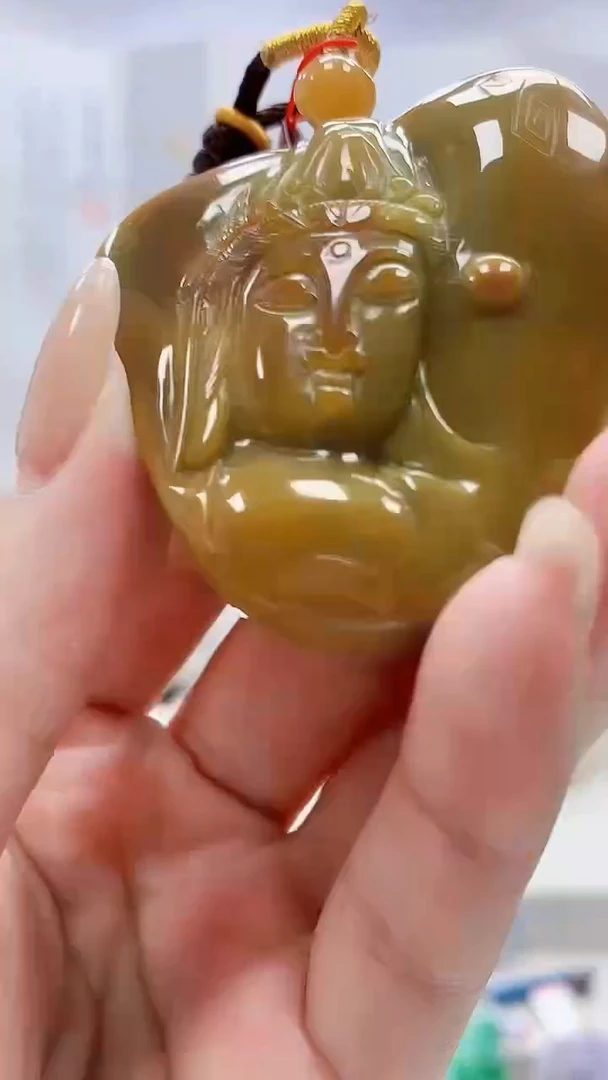 未镶嵌定制翡翠4852lr-毛货挂件20