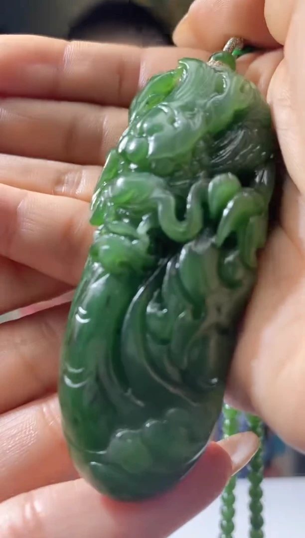 和田玉未镶嵌吊坠(不含链)41126