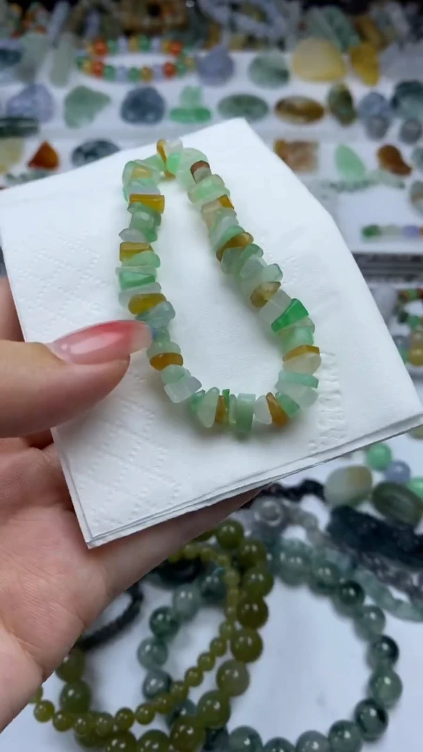 未镶嵌定制翡翠毛货定制不退不换