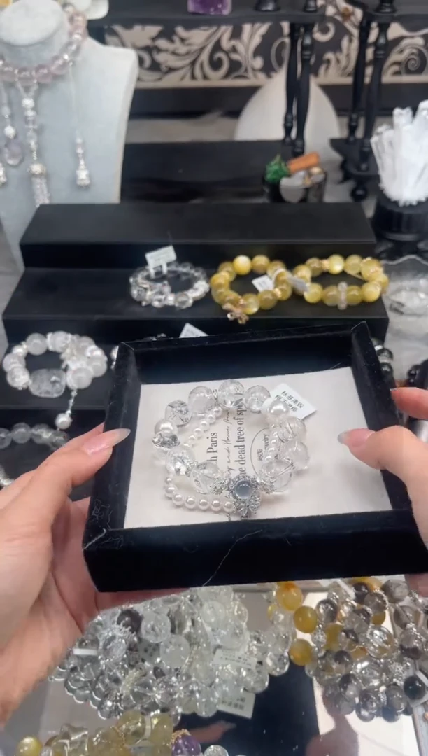 【闪购商品】水晶手链未镶嵌天然水晶 多样性发货