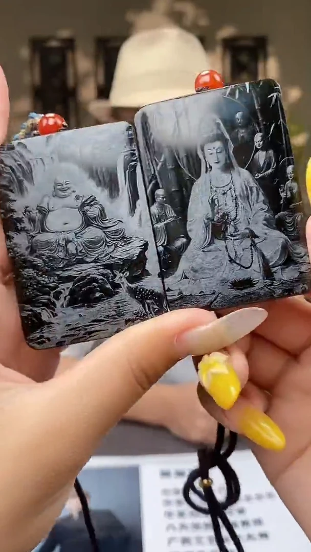 和田玉未镶嵌颈饰C447