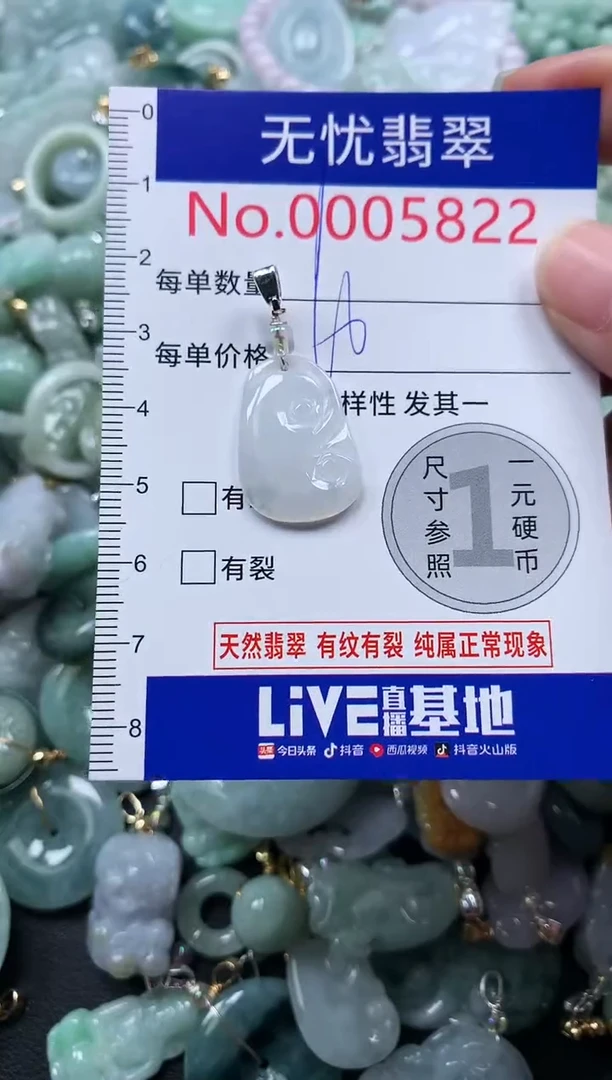 颈饰未镶嵌翡翠5822