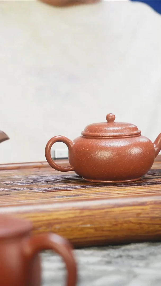 茶壶紫砂绝红将坡水平