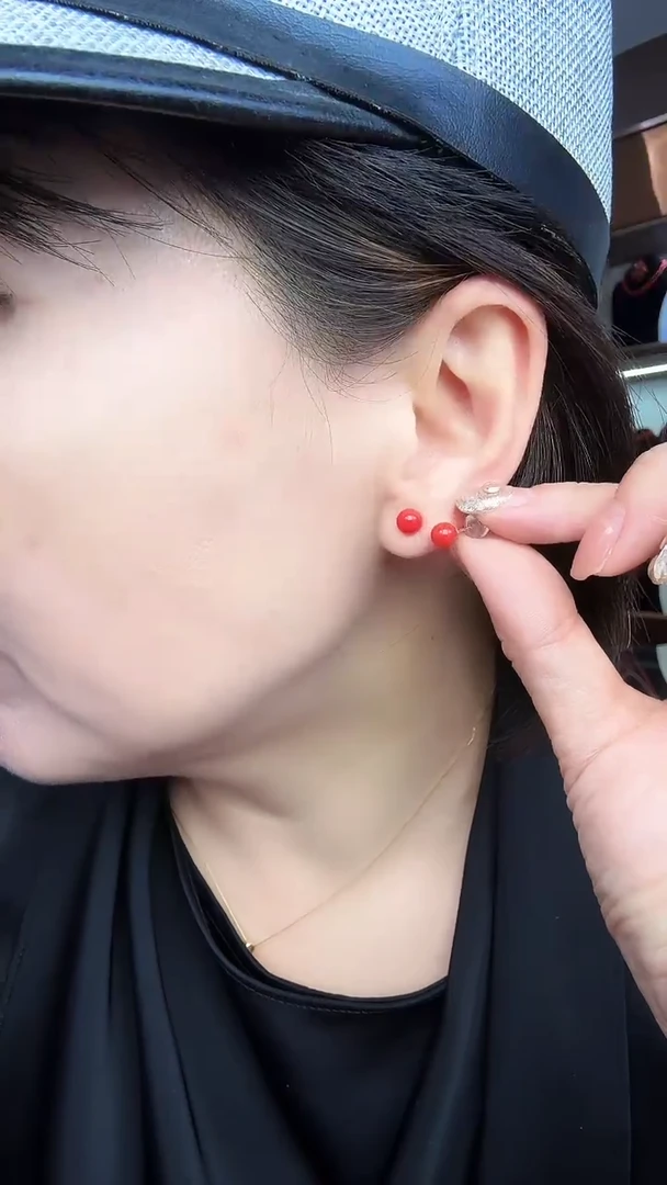 简单时尚百搭 耳钉5.5