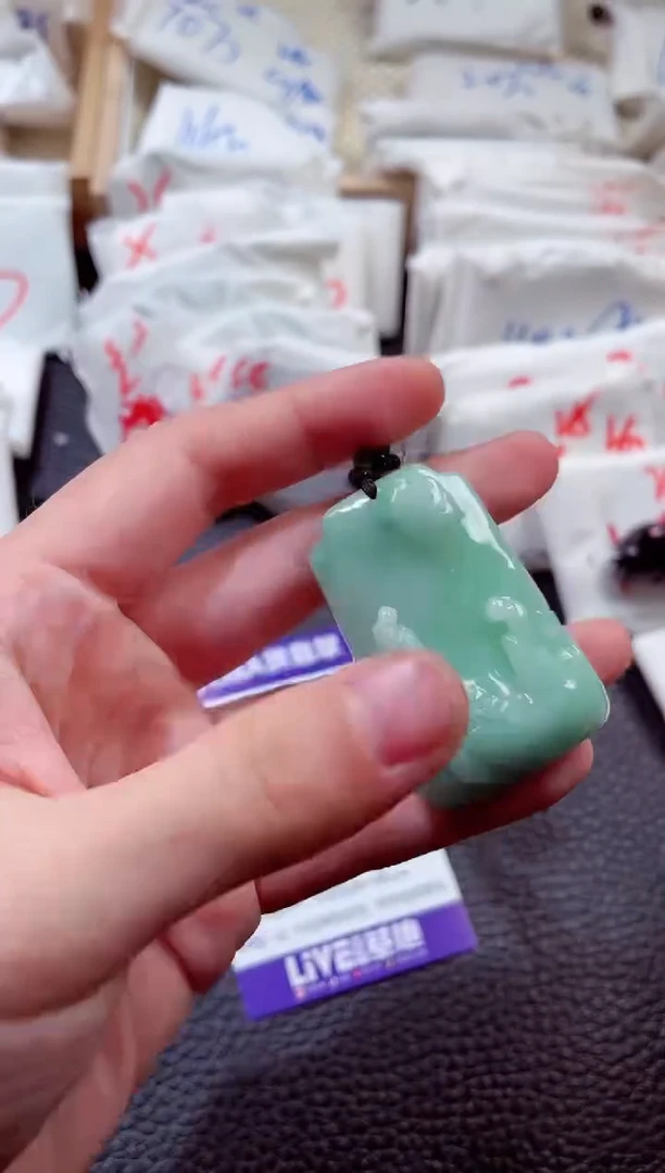 翡翠未镶嵌颈饰000003281