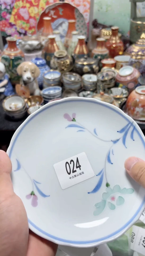 瓷片夏目海外回流瓷器中古品。