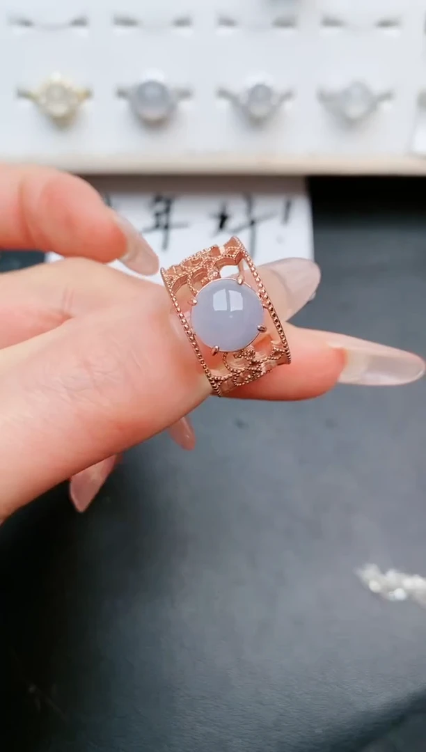 【闪购商品】翡翠戒指银S925镶嵌.....