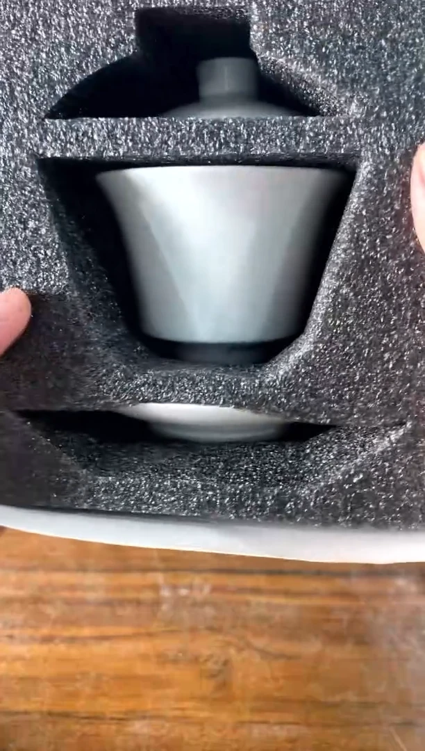 白瓷三才盖碗[直播间微瑕福利价]