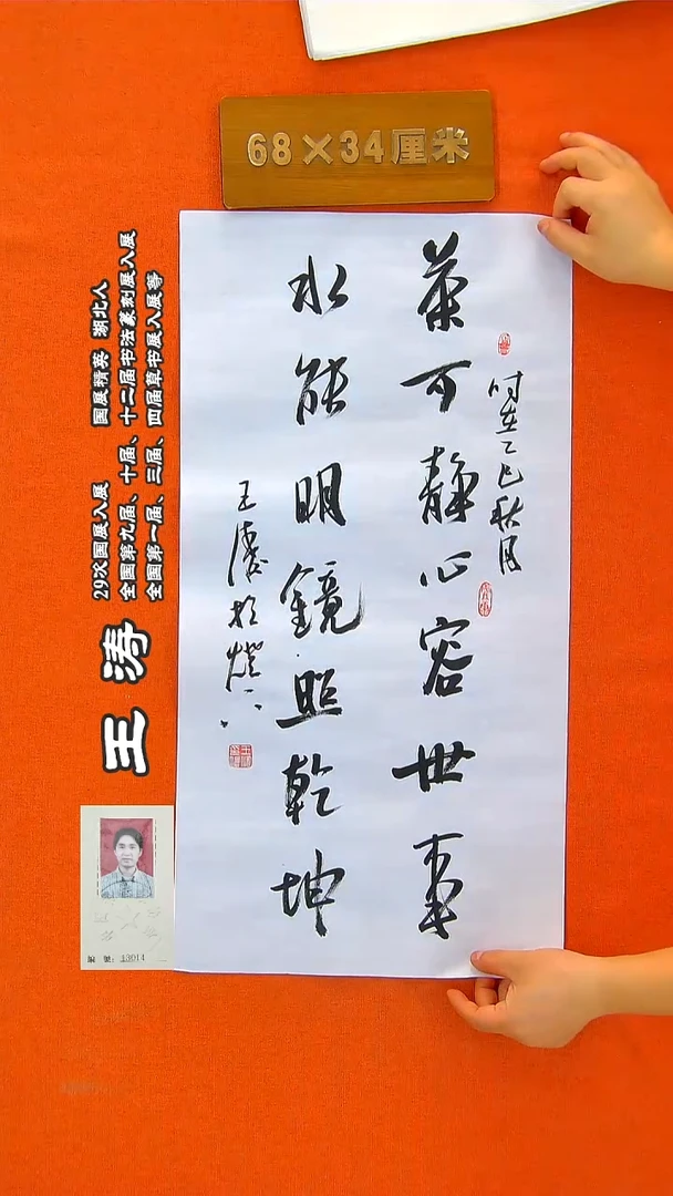 书法114R王涛书法作品