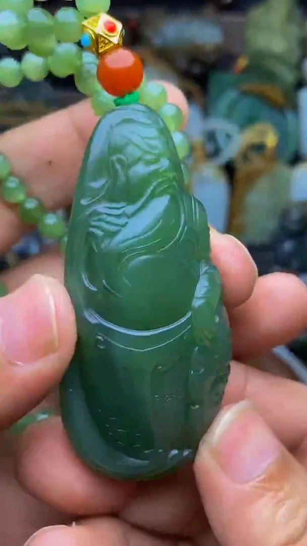 未镶嵌和田玉挂件1