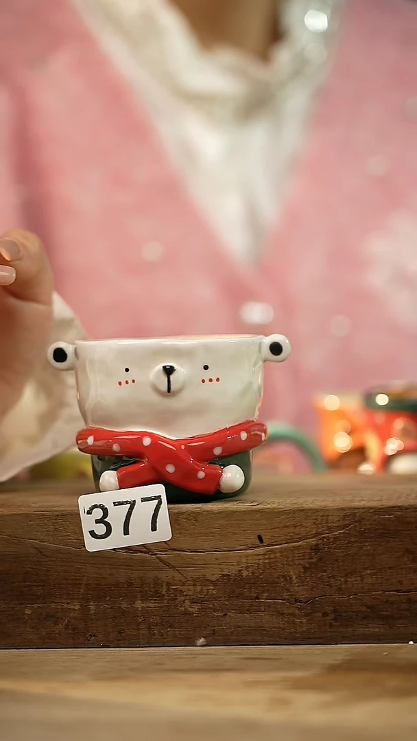 【闪购商品】瓷片手绘·杯/设计师 xudu 款