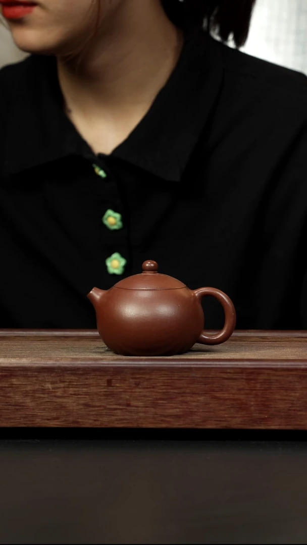 紫砂茶壶底槽清 西施 李淑芬
