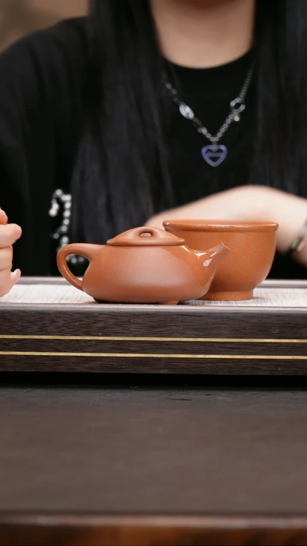 茶壶紫砂降坡泥  满瓢+大碗杯