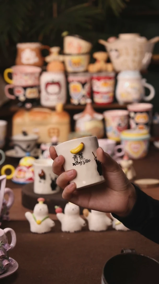 摆件景德镇原创手作陶瓷